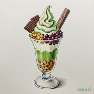 Matcha Ganache Parfait