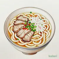 Pork and Grated Daikon Udon with Yuzu Pepper