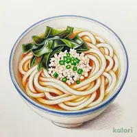 釜あげしらすと生わかめうどん