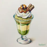 Matcha & Chestnut Mont Blanc Parfait (Regular)