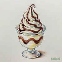 お子様ソフト（チョコレート）