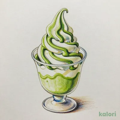 お子様ソフト（抹茶）