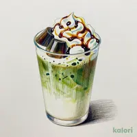 ほうじ茶ゼリー黒蜜ラテ（ICED・L・ミルク）