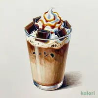 ほうじ茶ゼリー黒蜜ラテ(ICED・M・豆乳)