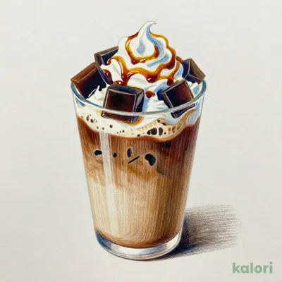 ほうじ茶ゼリー黒蜜ラテ（ICED・M・豆乳）