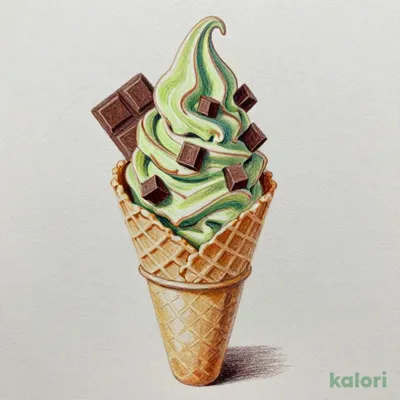 ほうじ茶生チョコミックスソフトクリーム（カップ）