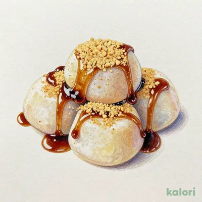 ランチセットデザート：わらび餅
