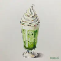 抹茶グリーンティーソフトクリームソーダ（ICED・M）