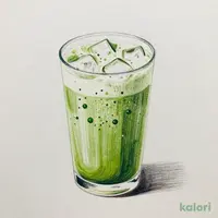 抹茶グリーンティーソーダ（ICED・M）