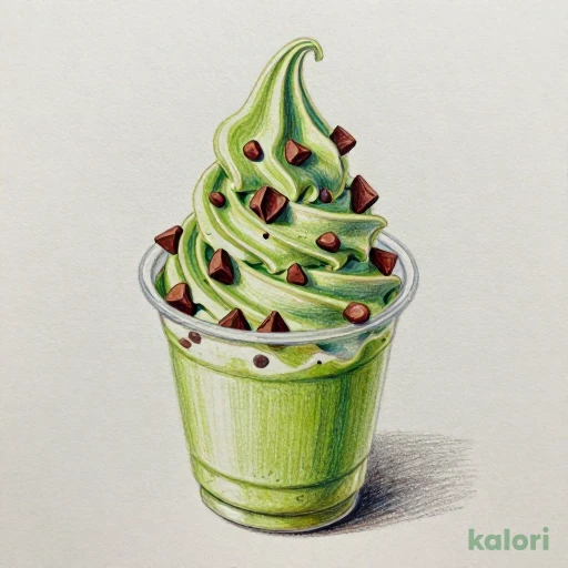抹茶チョコクランチソフトクリーム（カップ） 219kcal — What's in It