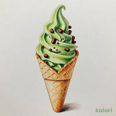 抹茶チョコクランチソフトクリーム（関空） 270kcal — What's in It