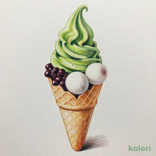 抹茶白玉あずきソフトクリーム（コーン） 358kcal — What's in It