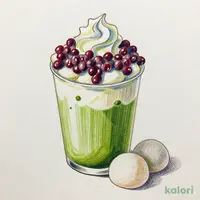 抹茶白玉あずきラテ（ICED・L・豆乳）