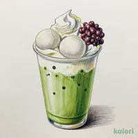 抹茶白玉あずきラテ（ICED・M・ミルク）