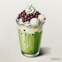 抹茶白玉あずきラテ（ICED・M・豆乳）