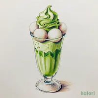 抹茶白玉フローズン（ICED）