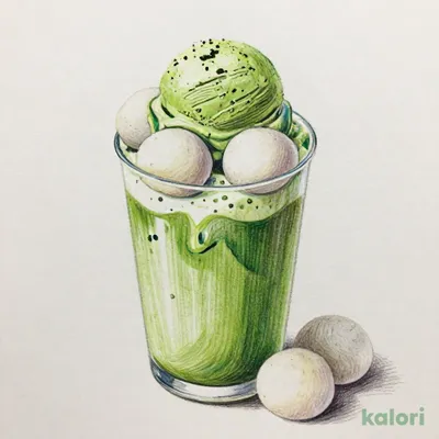 抹茶白玉フロートラテ（ICED・L・ミルク）