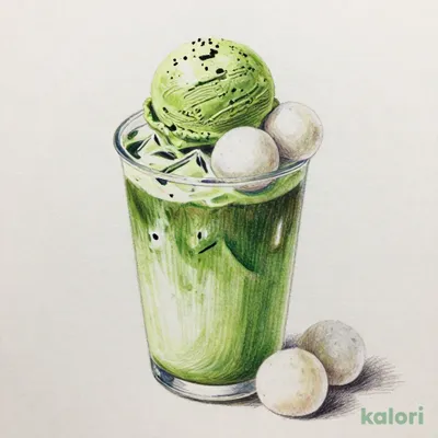 Matcha Shiratama Float Latte