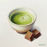 抹茶（きな粉生チョコレート付）（HOT）