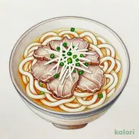 豚みぞれの柚子胡椒うどん（HOT）