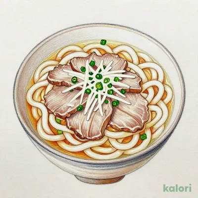豚みぞれの柚子胡椒うどん（HOT）