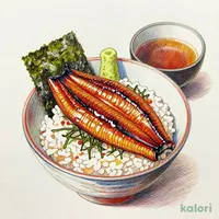 鰻茎わさび出汁茶漬け（ほうじ茶）