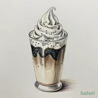 黒胡麻あんソフトクリームラテ（ICED・L・豆乳）