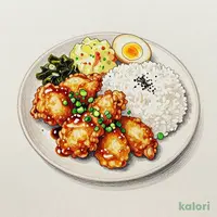 Yurinchi Zangi (Fried Chicken) Bento
