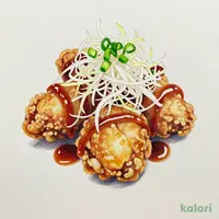 Oroshi Zangi (Fried Chicken with Grated Daikon Radish), 3 pcs