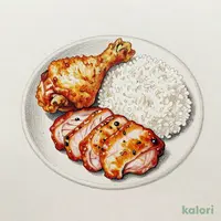 ももザンギ＆鶏チャーシュー弁当
