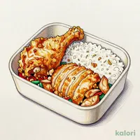 ももザンギ＆鶏メンチ＆鶏スタミナ焼き弁当