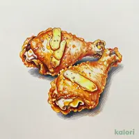 Momo Zangi (Ginger-Flavored Fried Chicken), 2 pcs