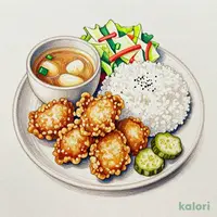 小樽ザンギ定食(ザンギ3ケ)