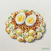 Bird's Nest Potato Salad