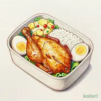 若鶏半身揚げ弁当