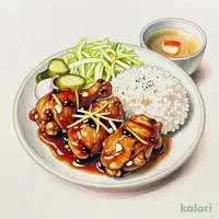 Stamina Chicken Set Meal (Large Portion)