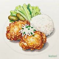 おろしザンギ定食（ザンギ2ケ）