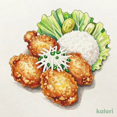 おろしザンギ定食（ザンギ4ケ）