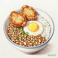 特上そぼろ丼（お持ち帰り・ザンギ大盛り）