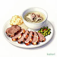 Ganba-kun Set (Beef Tongue), Double