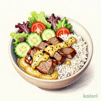 しろしろカレーサラダ