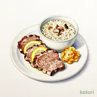 しろたんうすぎり + 檸檬牛ロースセット
