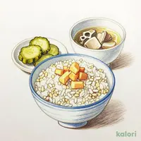 Barley Rice and Grated Yam Set