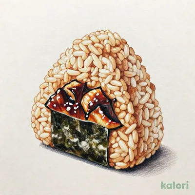 うなぎ山椒入りおにぎり(新潟県産新之助使用)