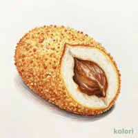 3種のきのこカレーパン