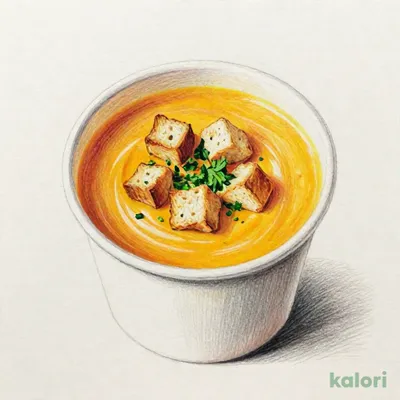 マカロニ入りかぼちゃのポタージュ