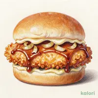 油淋鶏チキンカツバーガー