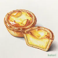 角ぎりりんごのタルト