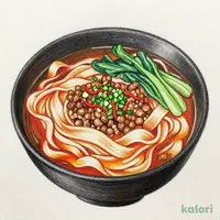 麻辣湯麺（刀削麺風）