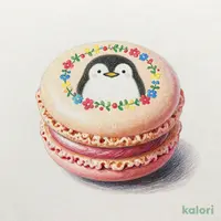 Suicaのペンギンマカロン フランボワーズ